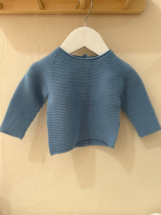 Jersey de hilo azulón