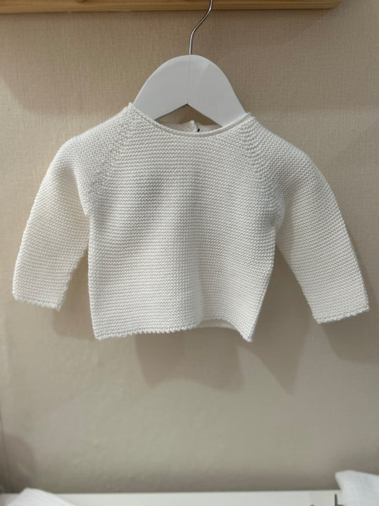 Jersey de hilo blanco