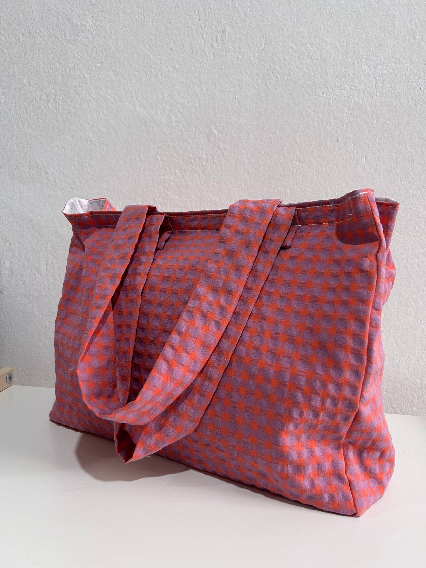 Bolso de playa gamba