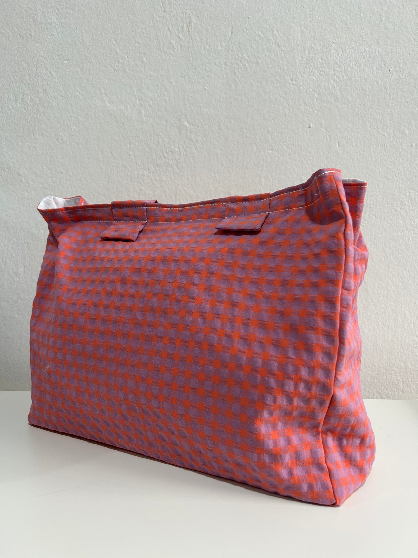 Bolso de playa gamba