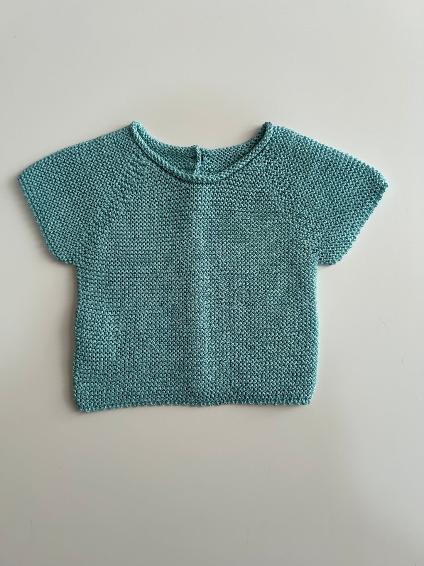 Jersey manga corta verde menta