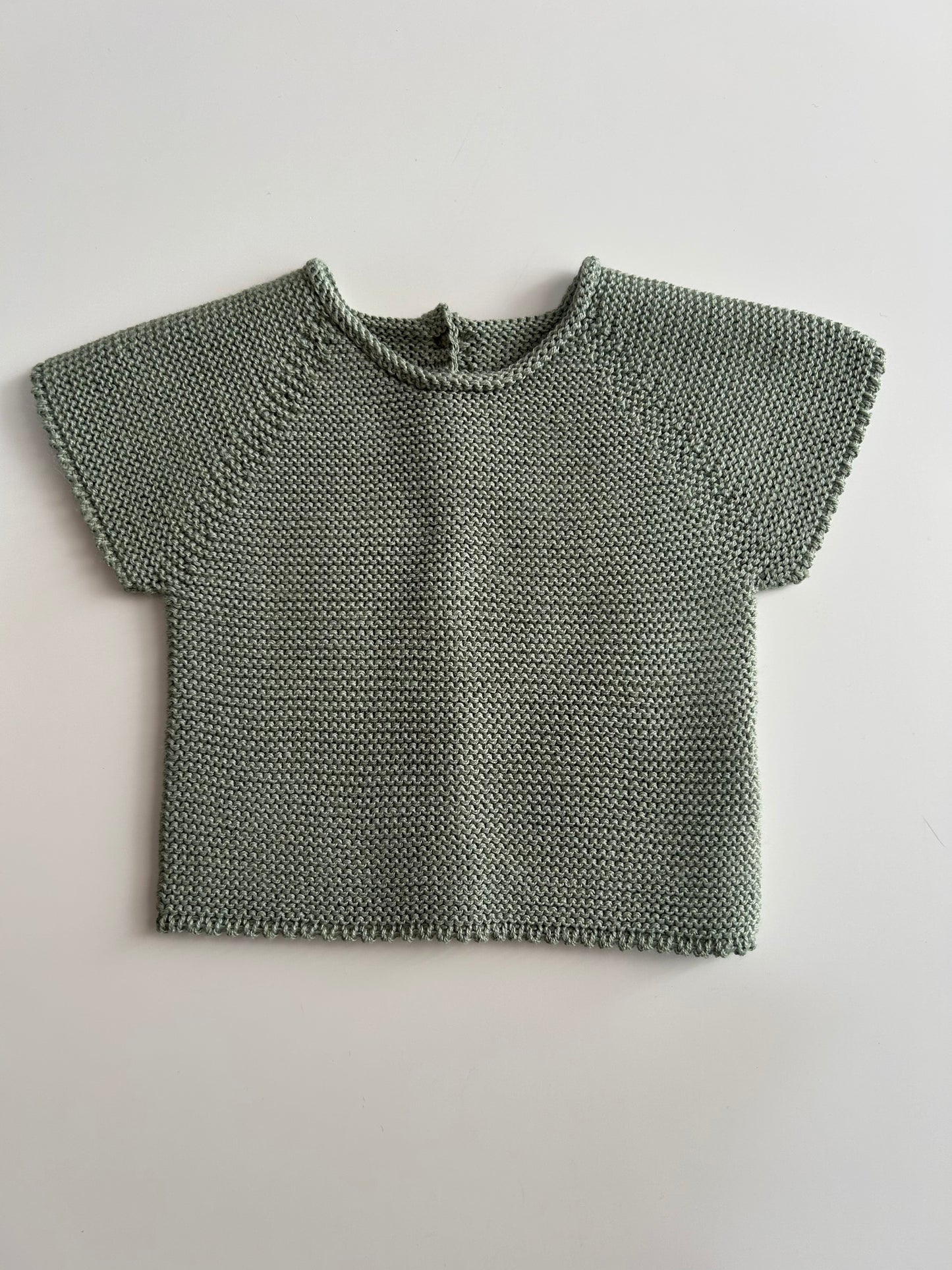 Jersey manga corta verde seco
