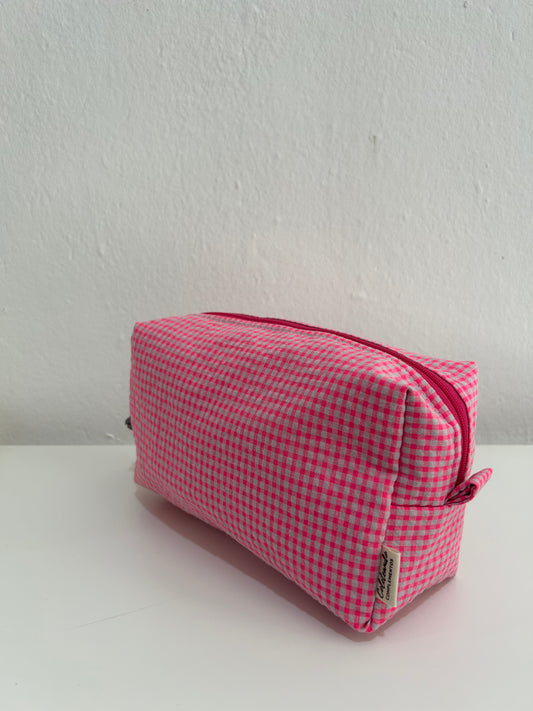 Neceser fluor rosa