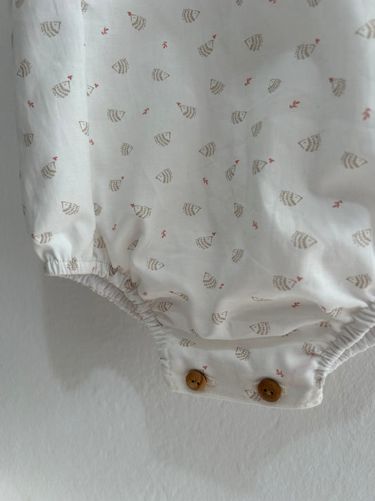 Pelele erizo beige