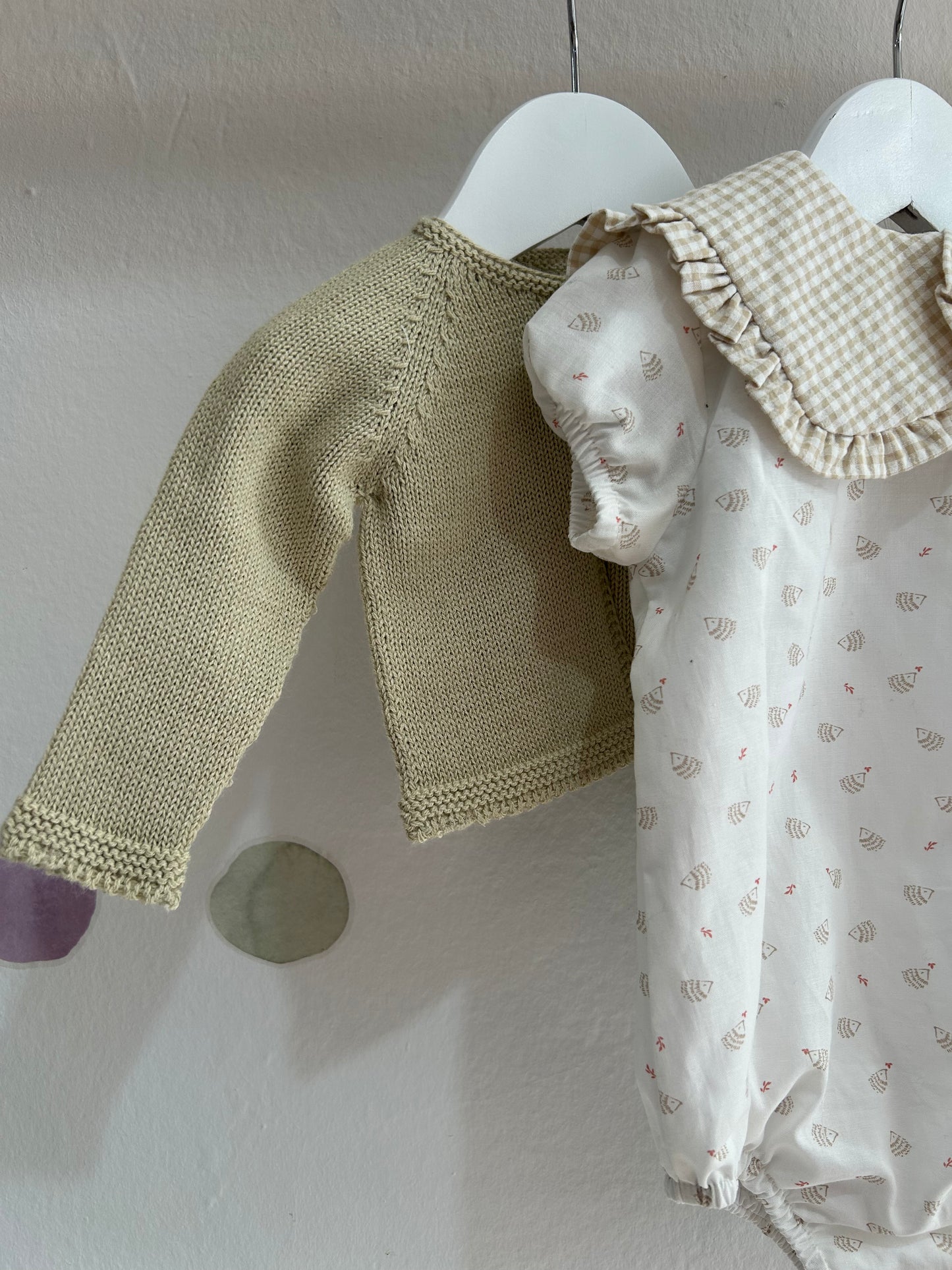 Pelele erizo beige