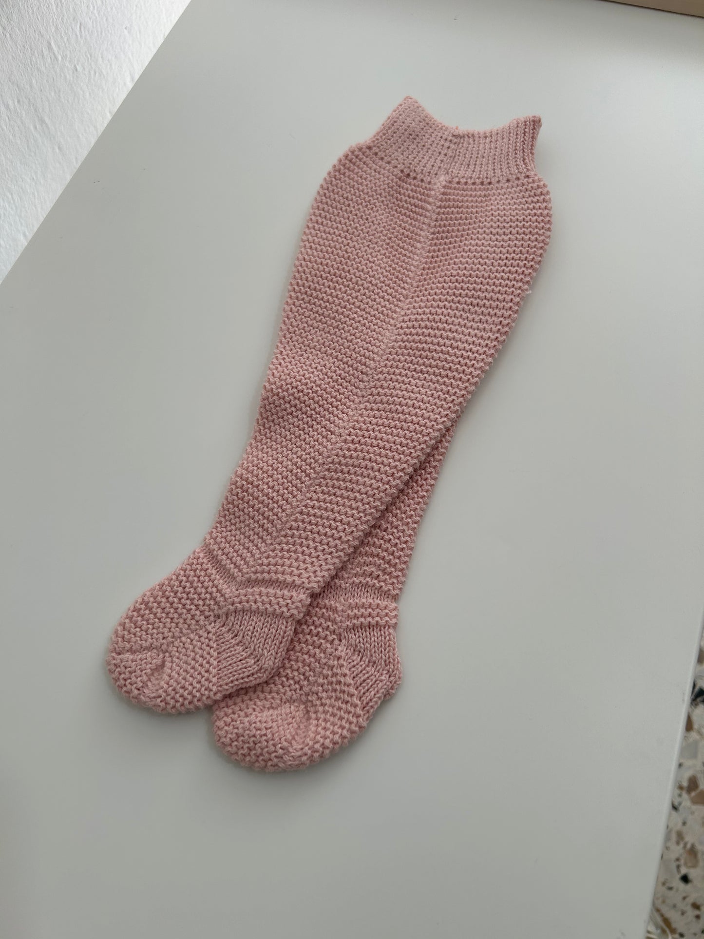 Conjunto hilo rosa claro