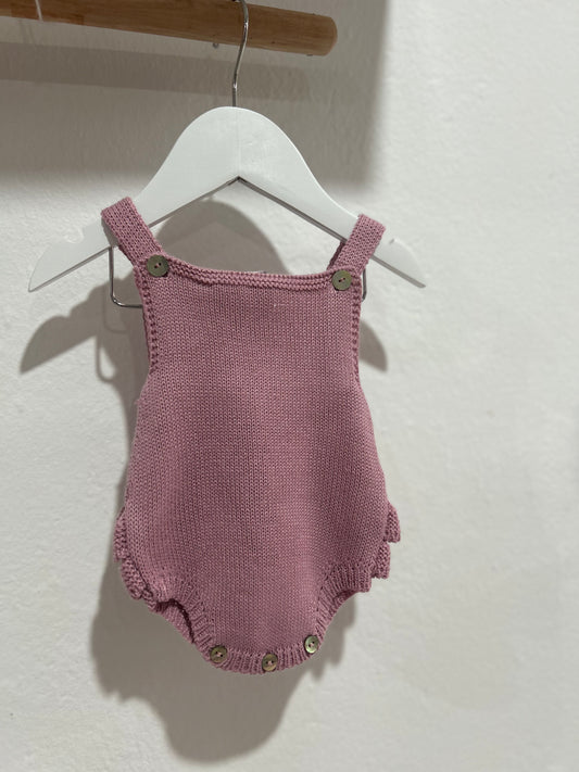 Ranita de hilo rosa tamarisco volantes