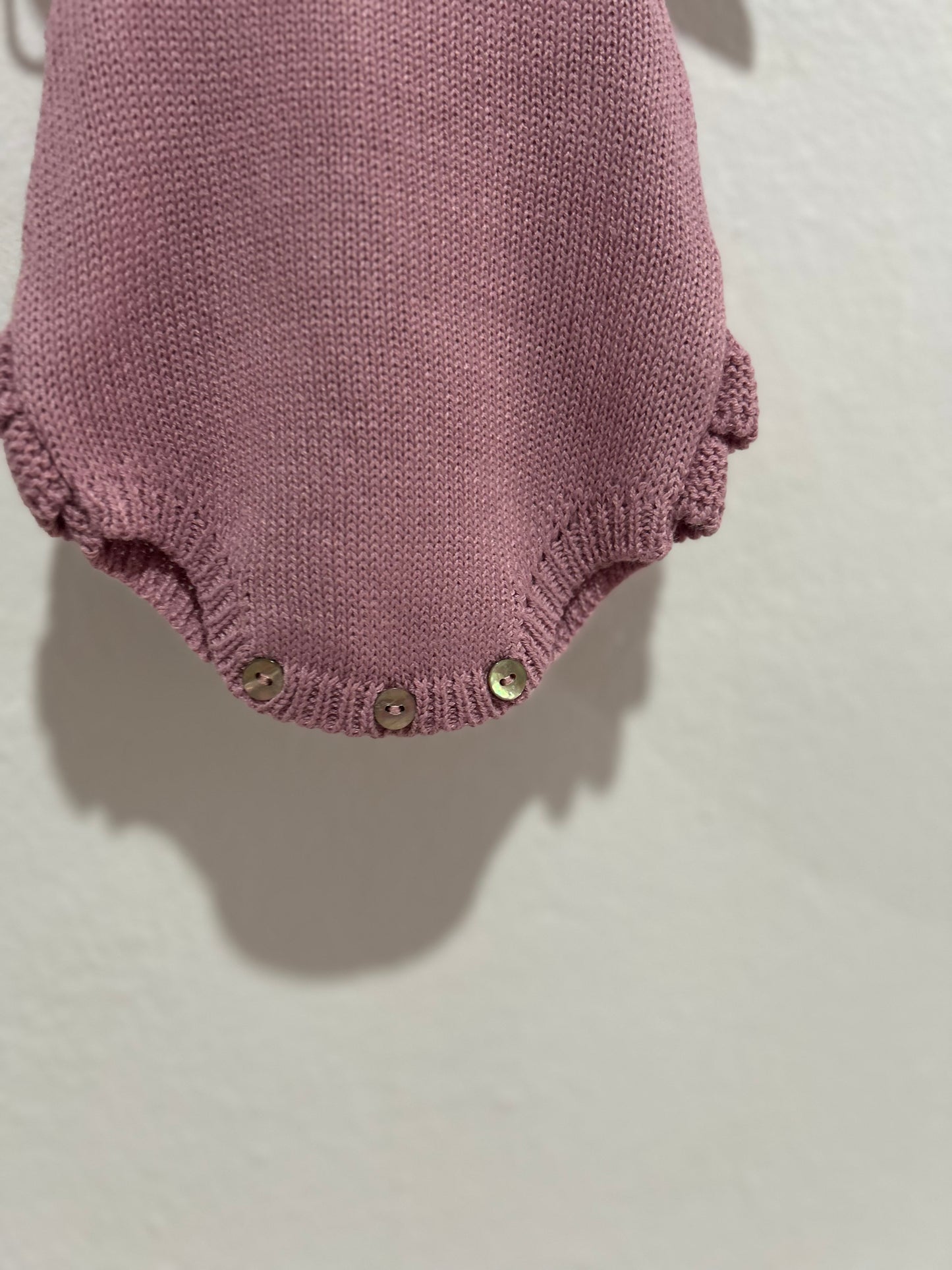 Ranita de hilo rosa tamarisco volantes