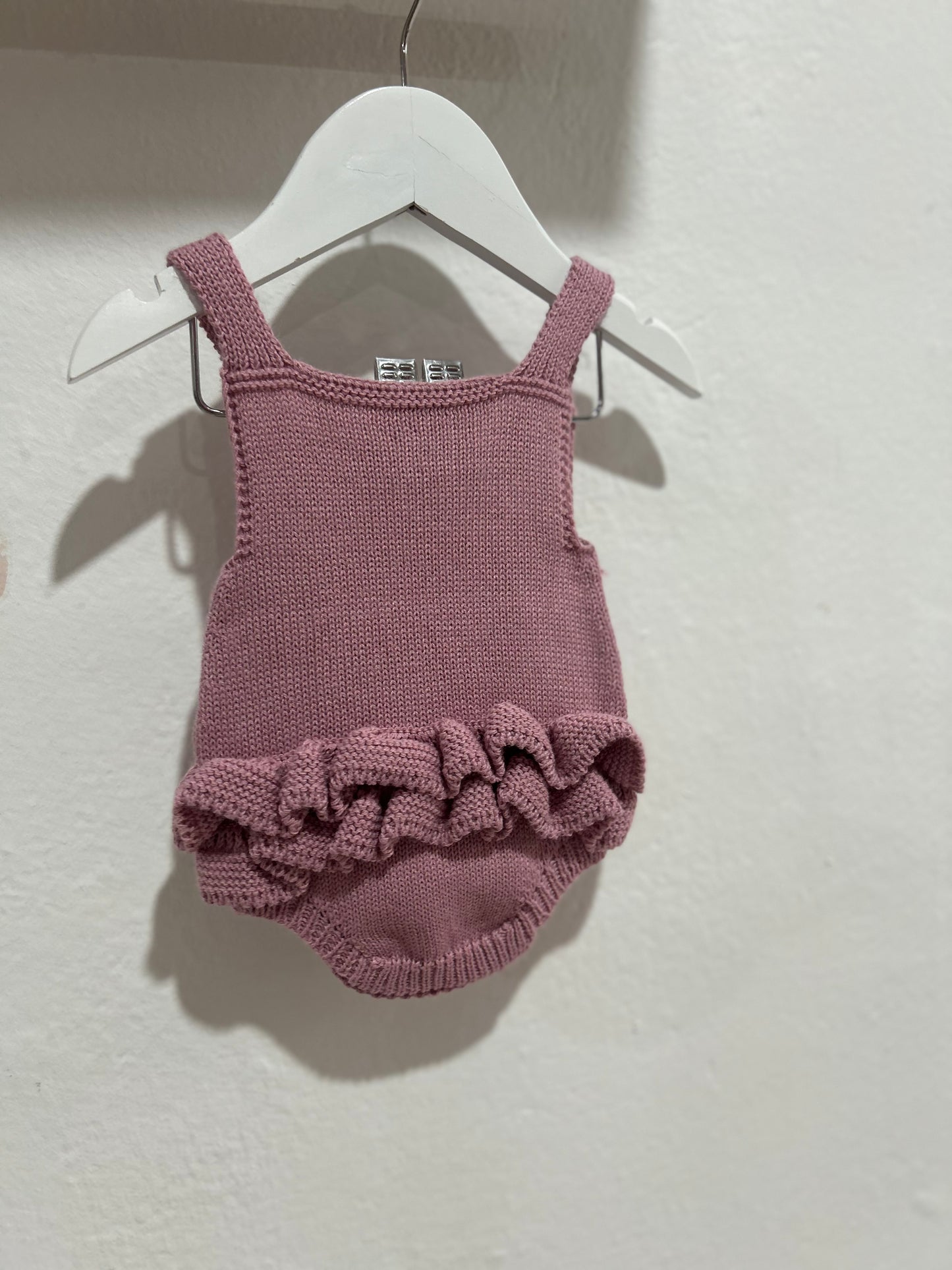 Ranita de hilo rosa tamarisco volantes