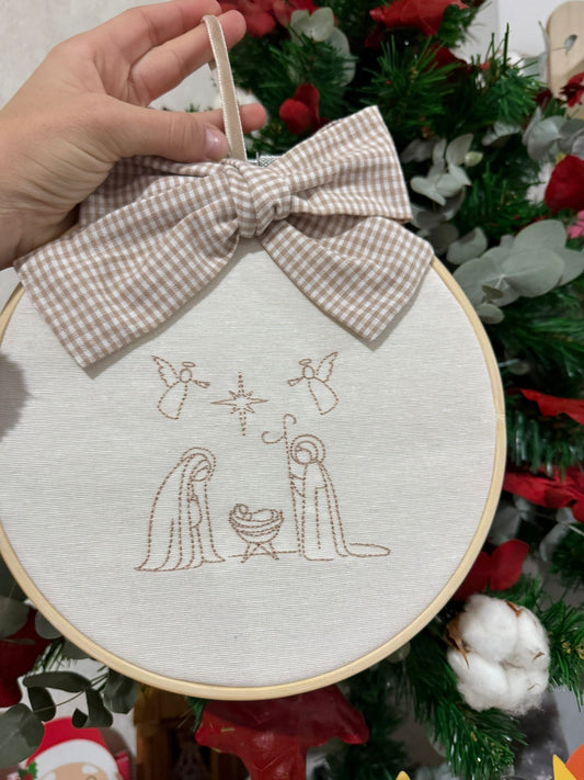 Bastidor Nacimiento Vichy Beige