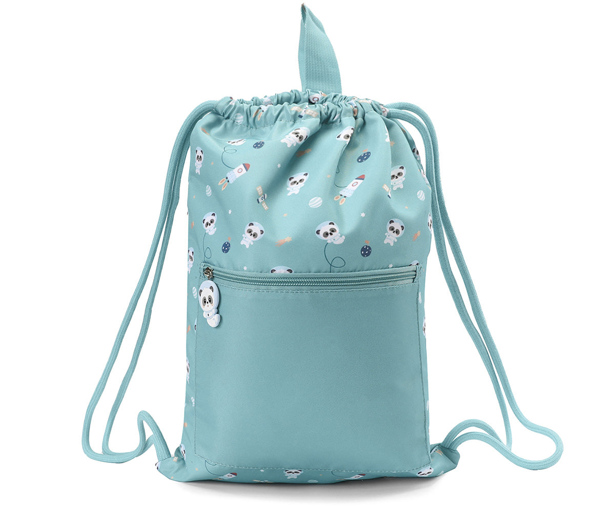 Mochila saco impermeable pandas