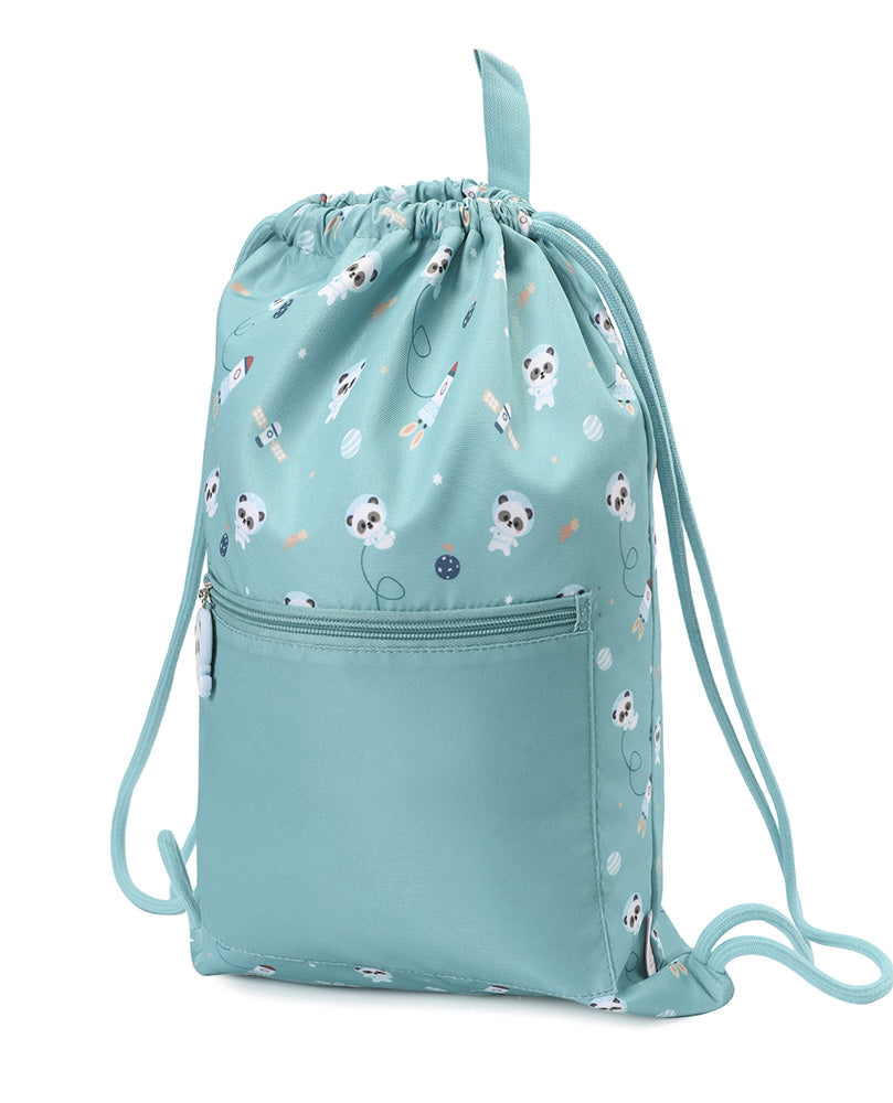 Mochila saco impermeable pandas