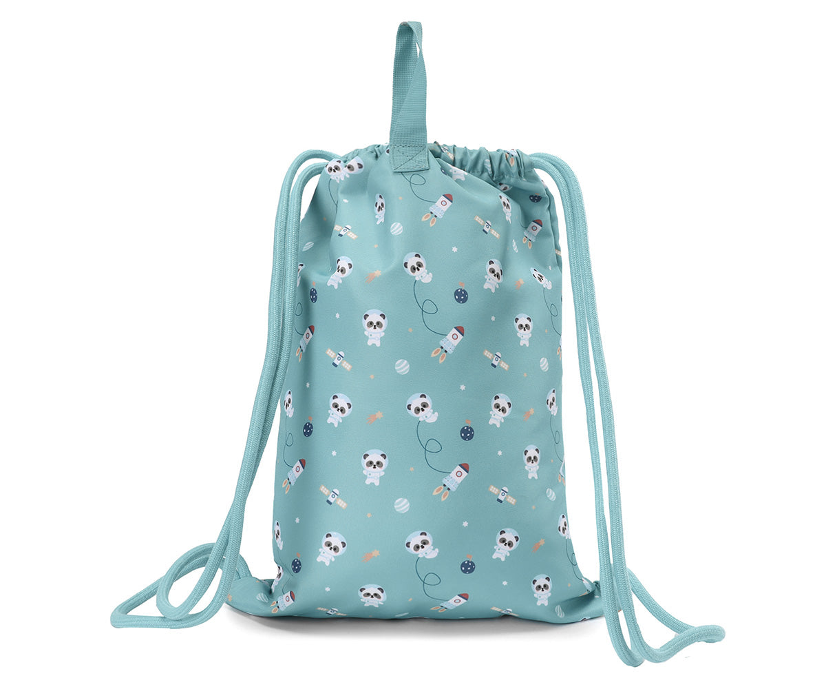 Mochila saco impermeable pandas